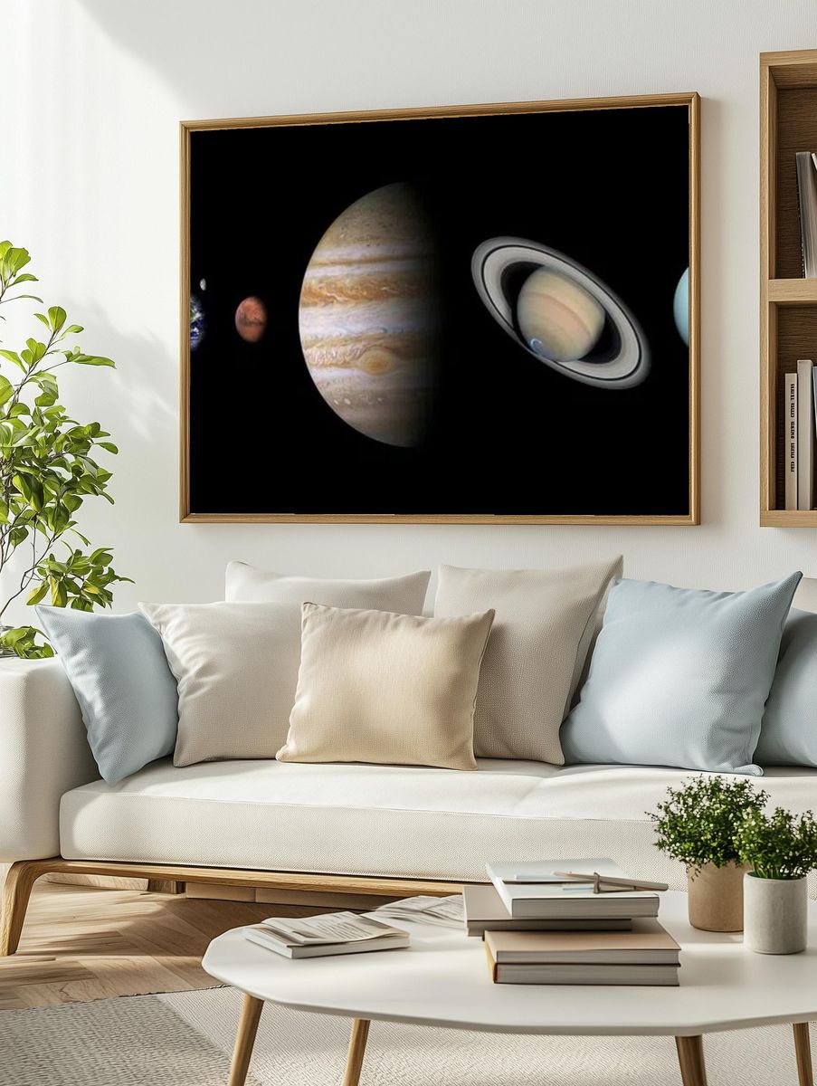 Free solar system image, public. — room view 2