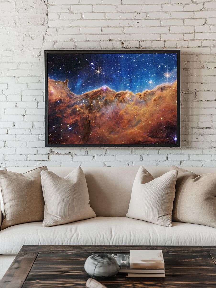 “Cosmic Cliffs” Carina Nebula NASA’s. — room view 1