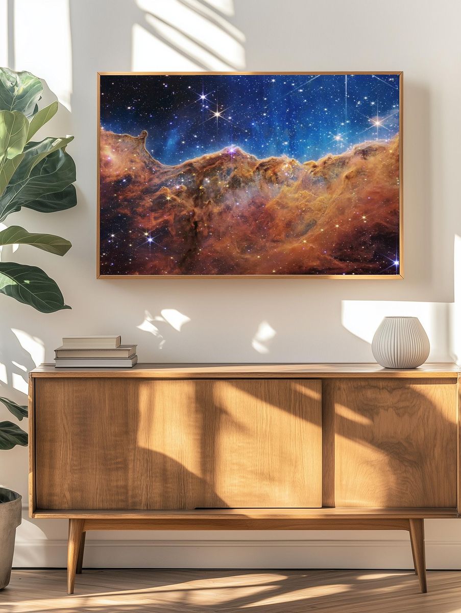 “Cosmic Cliffs” Carina Nebula NASA’s. — room view 3