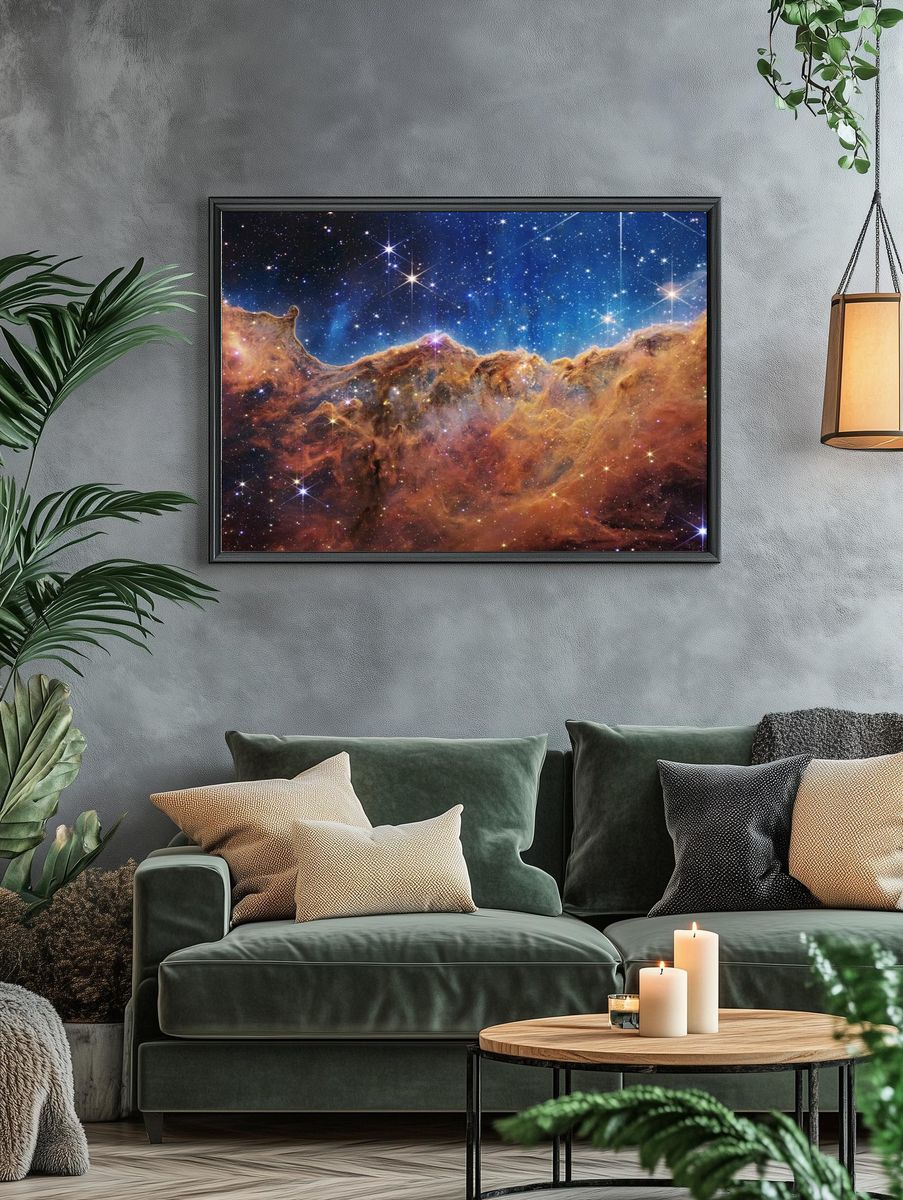 “Cosmic Cliffs” Carina Nebula NASA’s. — room view 4