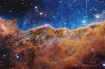 “Cosmic Cliffs” Carina Nebula NASA’s
