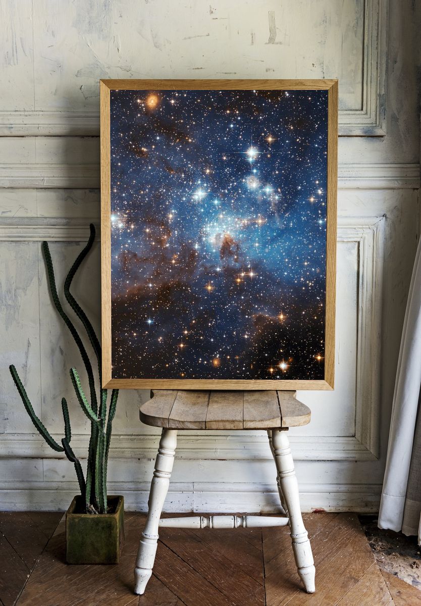 LH 95 stellar nursery Large. — room view 1