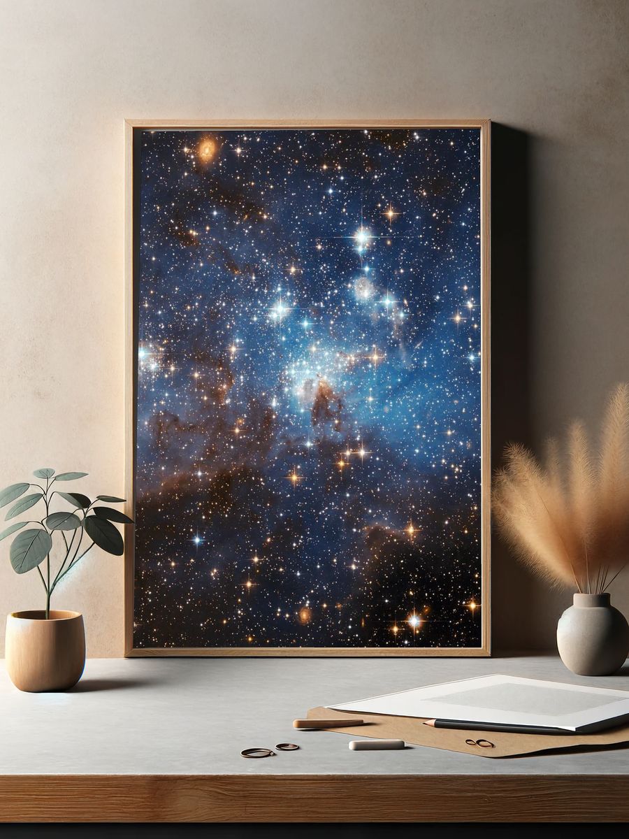 LH 95 stellar nursery Large. — room view 2