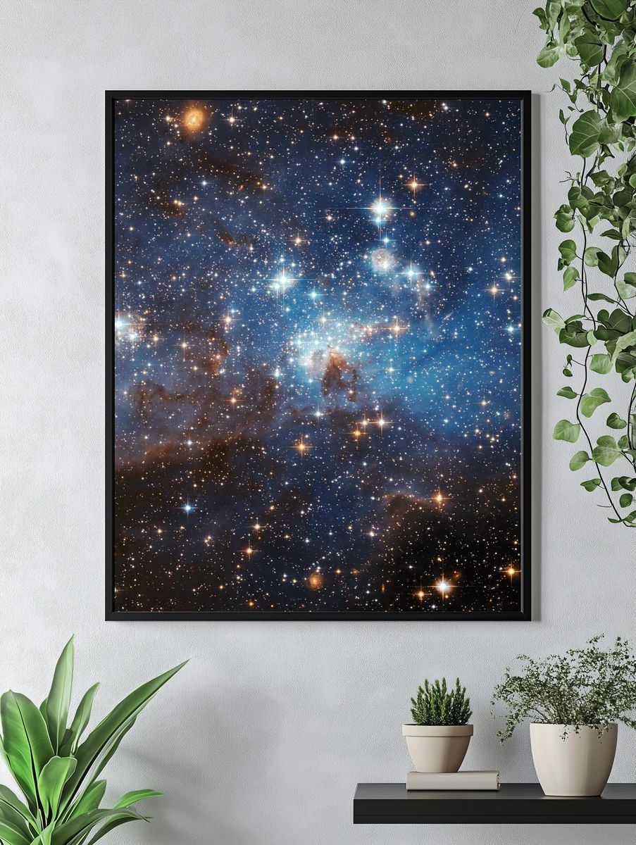 LH 95 stellar nursery Large. — room view 4