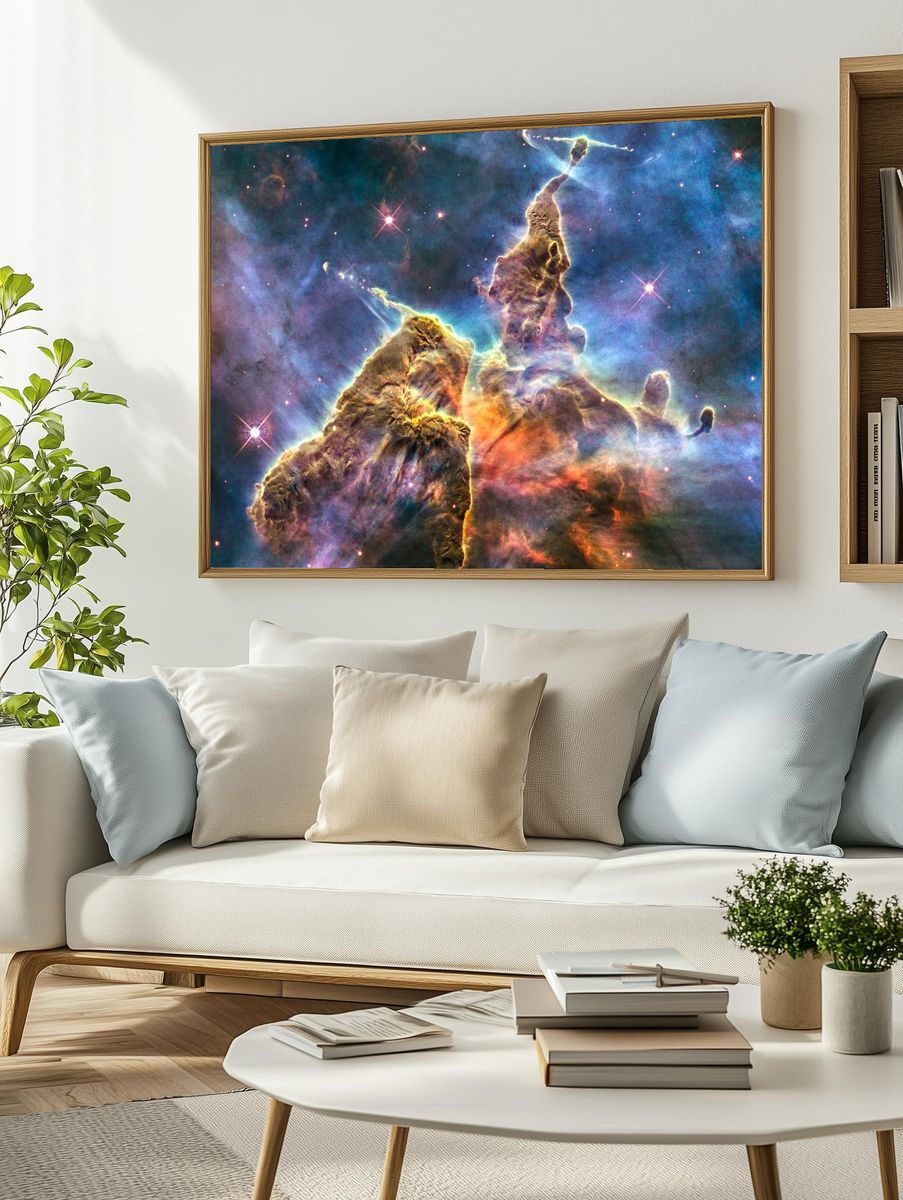 Image nebula taken using NASA. — room view 2
