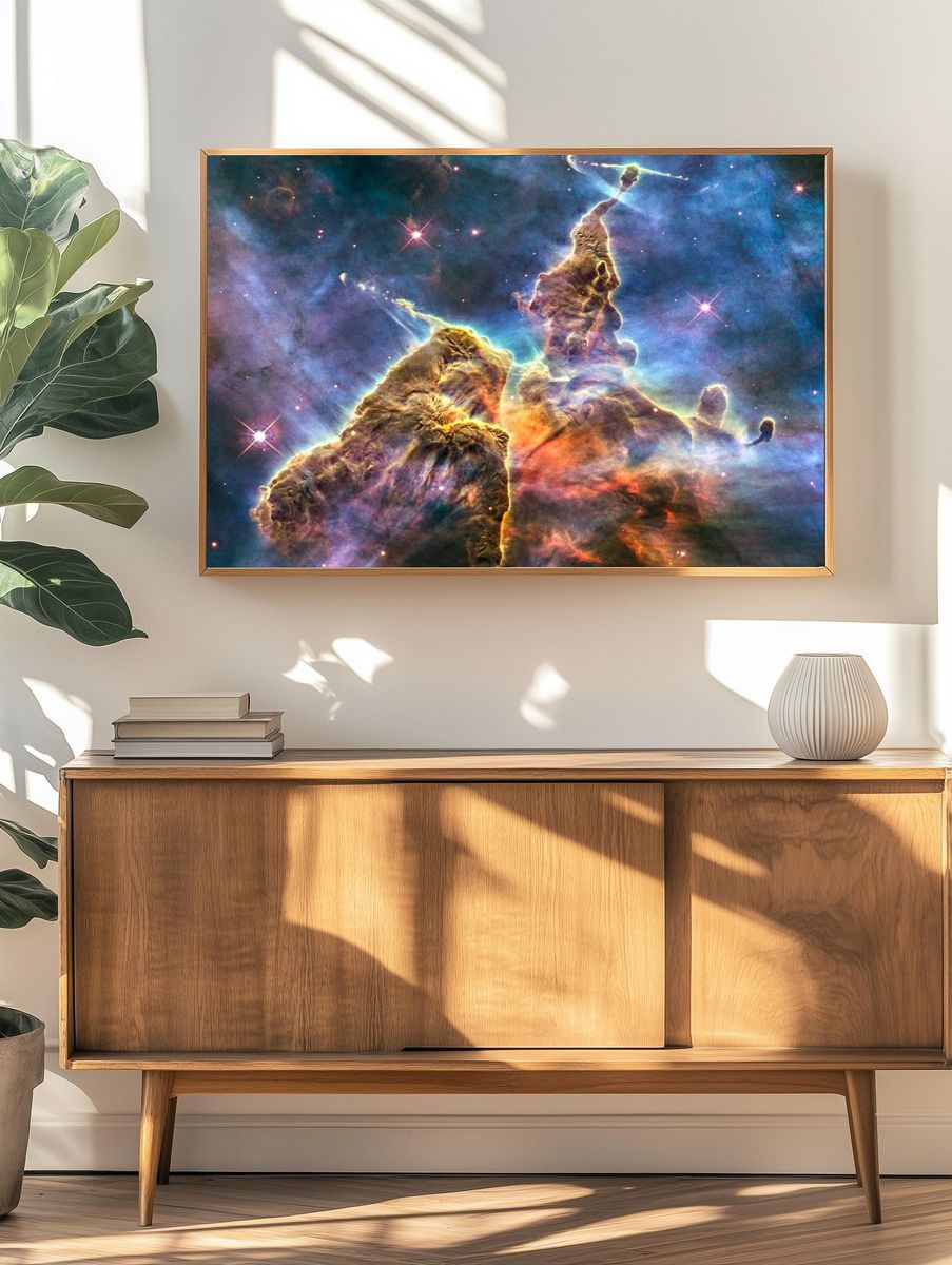 Image nebula taken using NASA. — room view 3