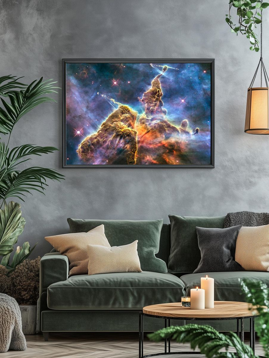 Image nebula taken using NASA. — room view 4