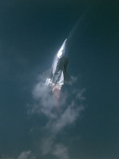 Rocket Launch Photography Poster.