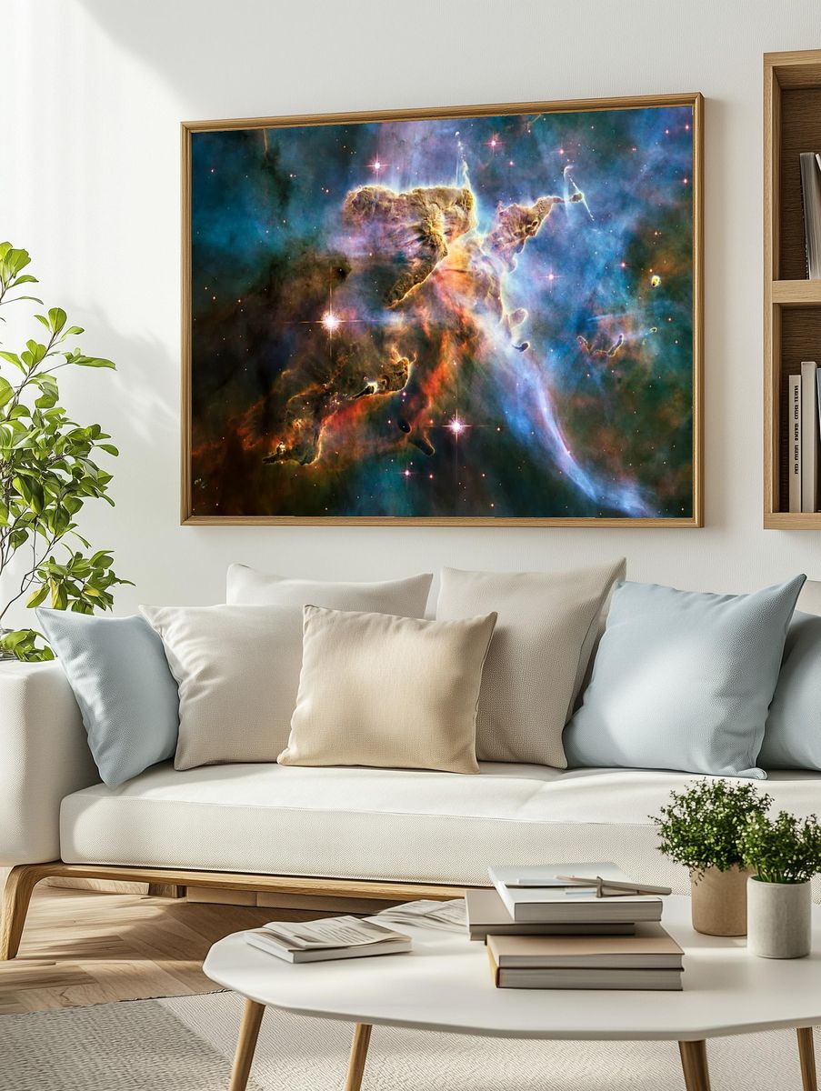 Image nebula taken using NASA. — room view 2