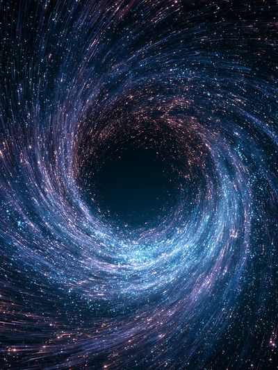 Cosmic Vortex — Space Print.