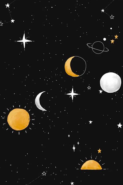 Celestial Night Sky — Space Print.
