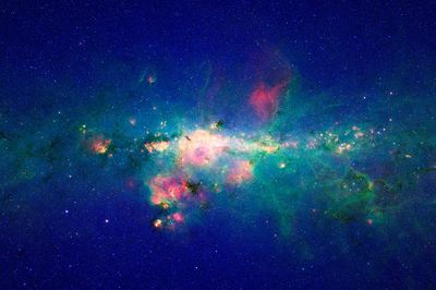 Peony nebula star, blazing ball.