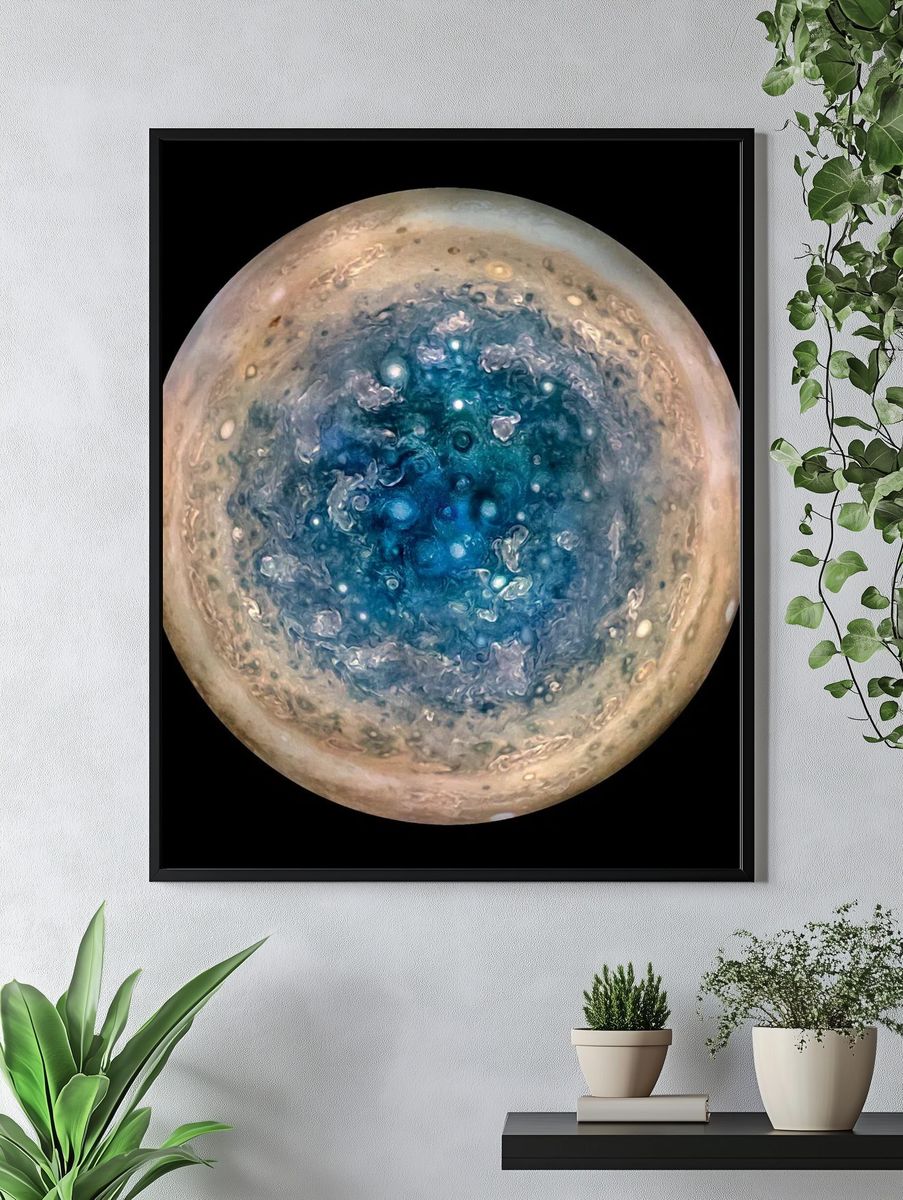 Jupiter's Atmosphere — Space Print. — room view 4