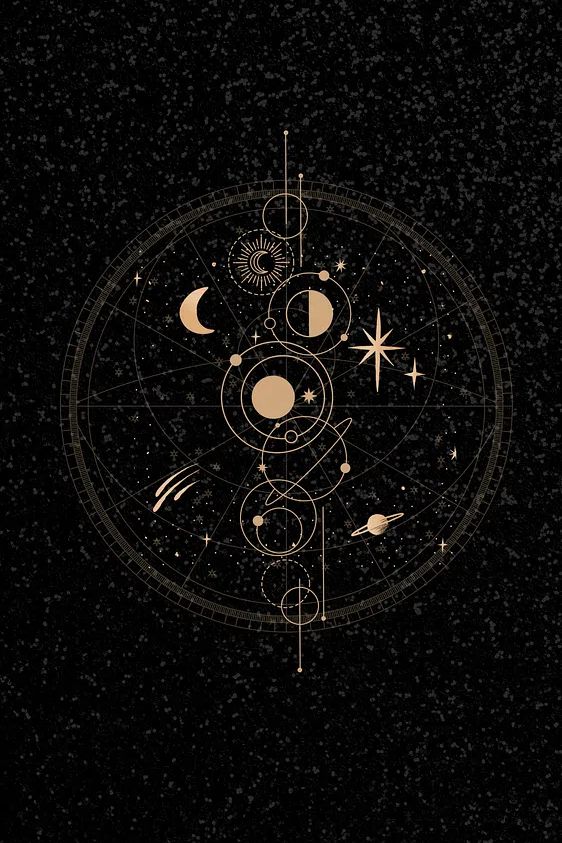Celestial Map — Space Print. poster detail