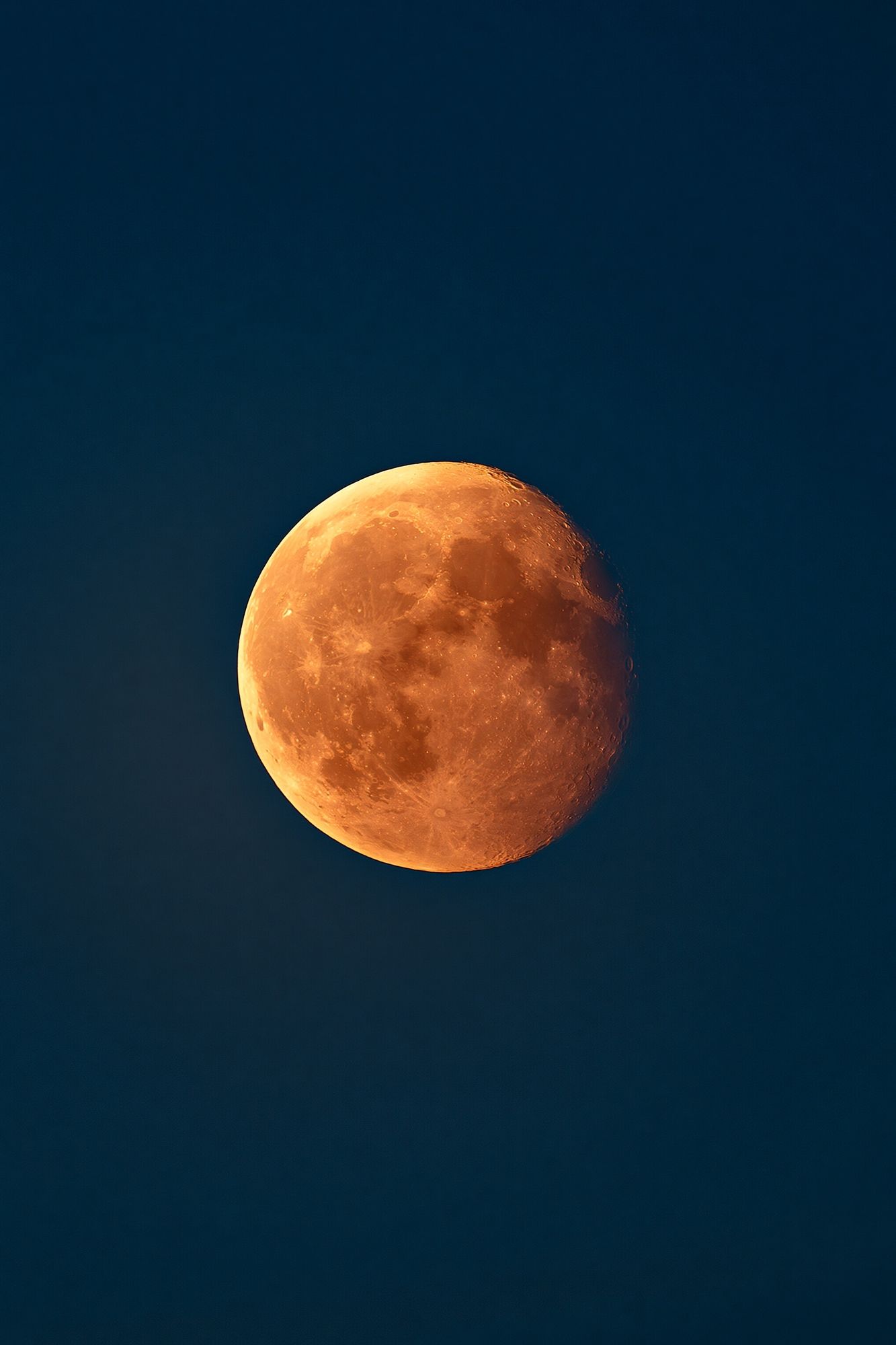 Blood Moon Minimalist Poster. poster detail