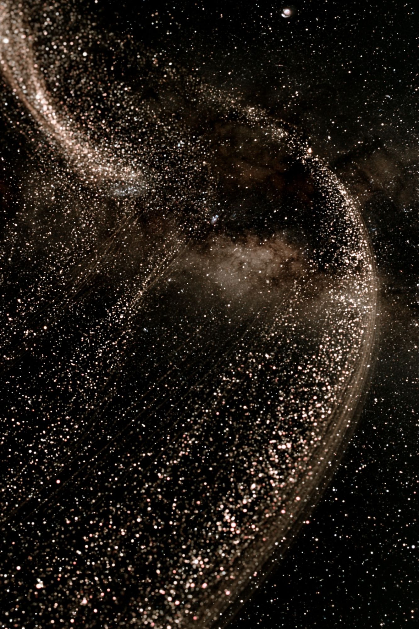 Cosmic Dust Swirl Space Print. poster detail
