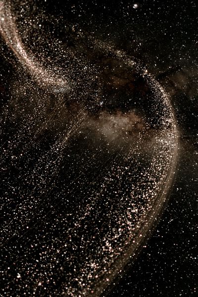 Cosmic Dust Swirl Space Print. poster