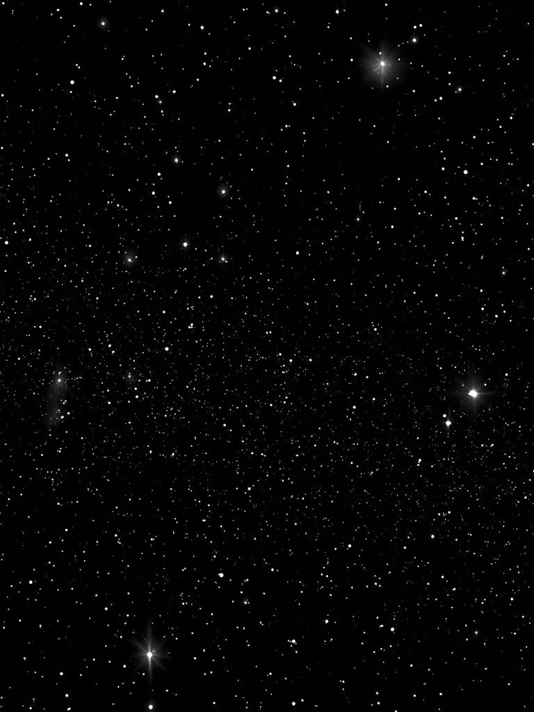 Starry Night Sky Print. poster detail