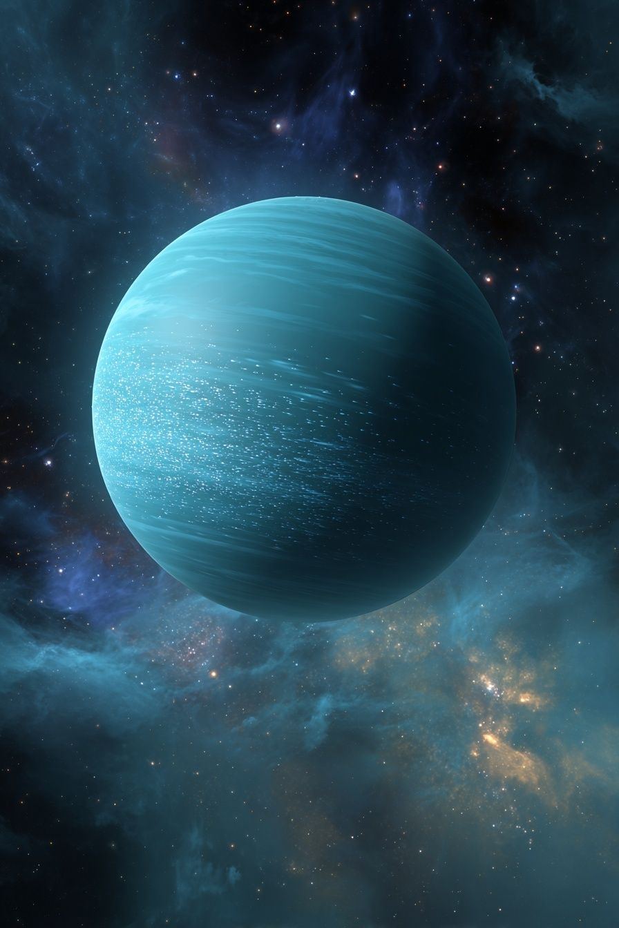 Neptune — Space Print. poster detail