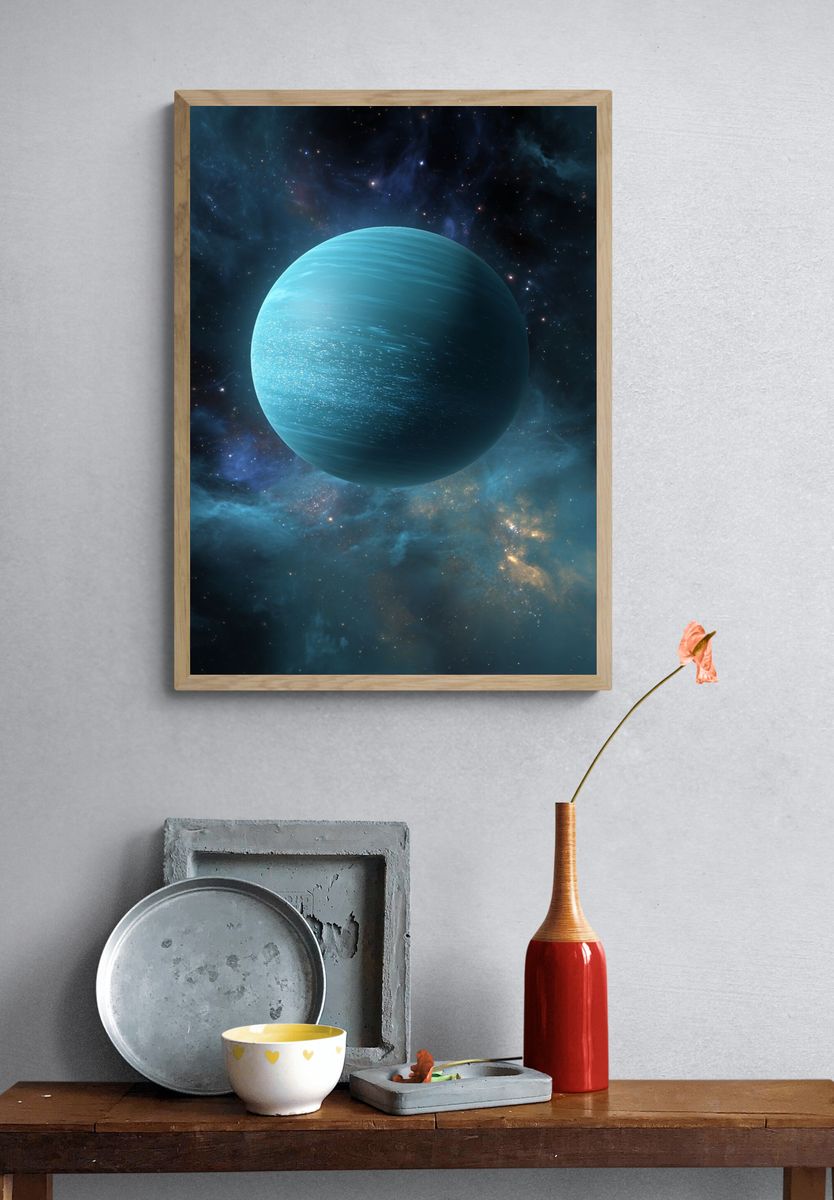 Neptune — Space Print. — room view 3