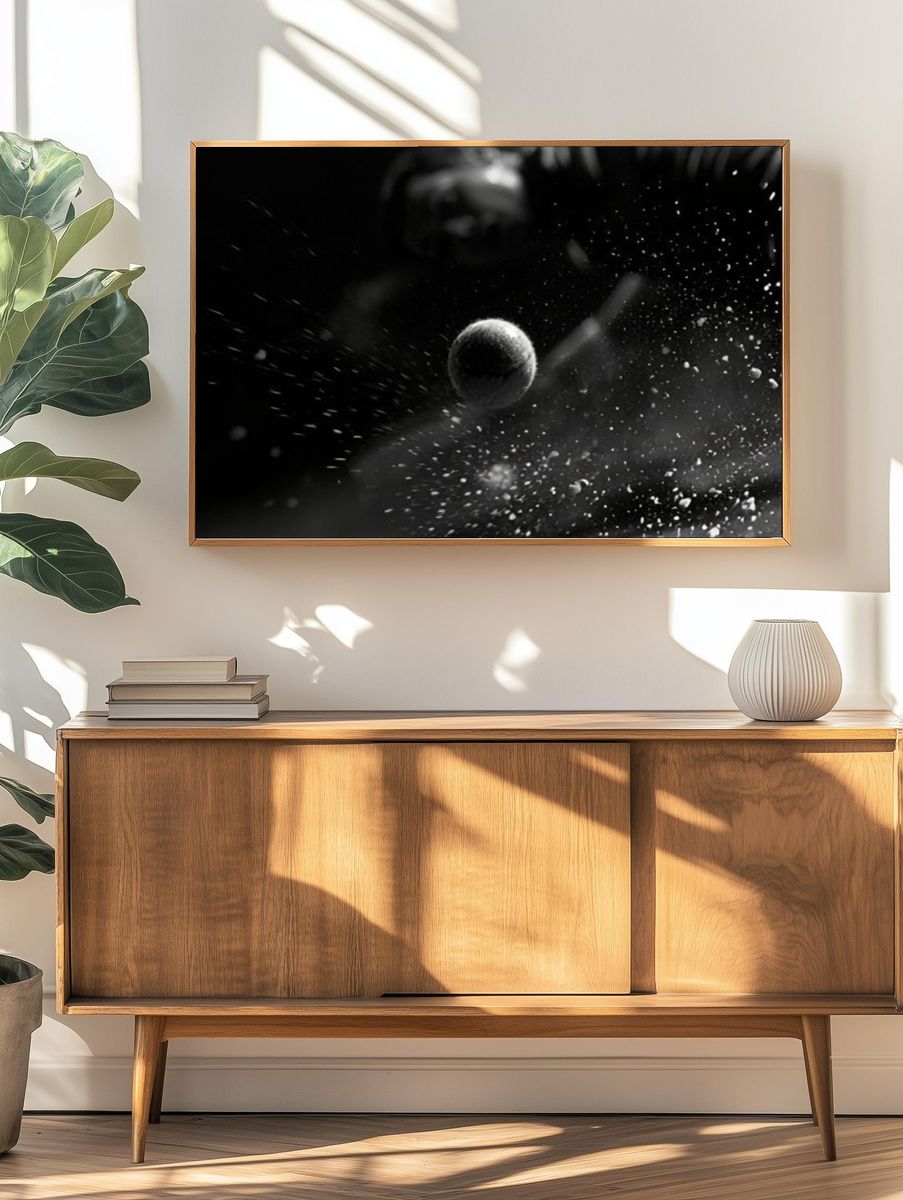 Moon Dust Explosion Print. — room view 3