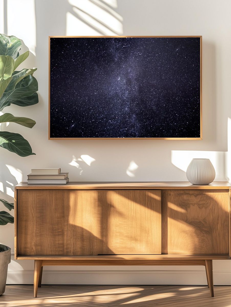 Beautiful milky way night sky. — room view 3