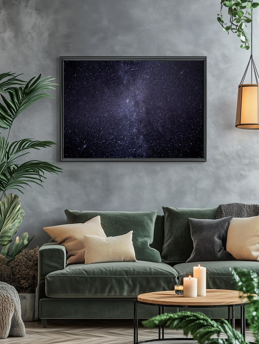 Beautiful milky way night sky. — room view 4