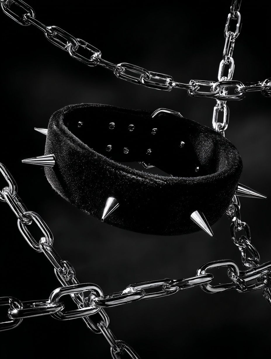 Spiked Choker — Photography Print. poster detail