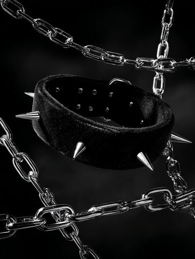 Spiked Choker — Photography Print. poster print
