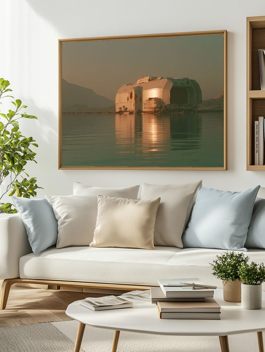 Lakeside Sci-Fi Facility Poster. — room view 2