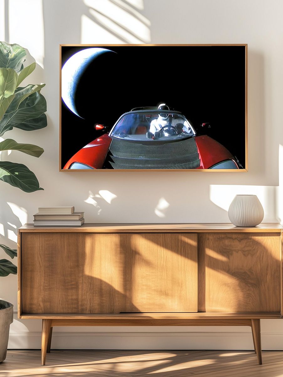 Artist Illustration Falcon Heavy Demo. — room view 3