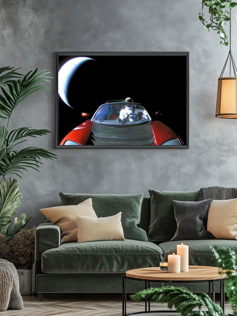 Artist Illustration Falcon Heavy Demo. — room view 4