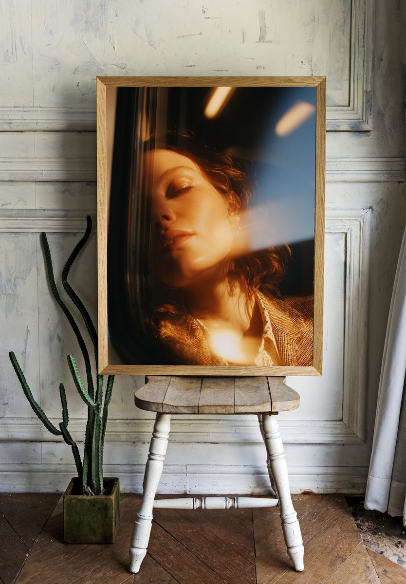 Serene Reflection — Photography Print. — room view 1