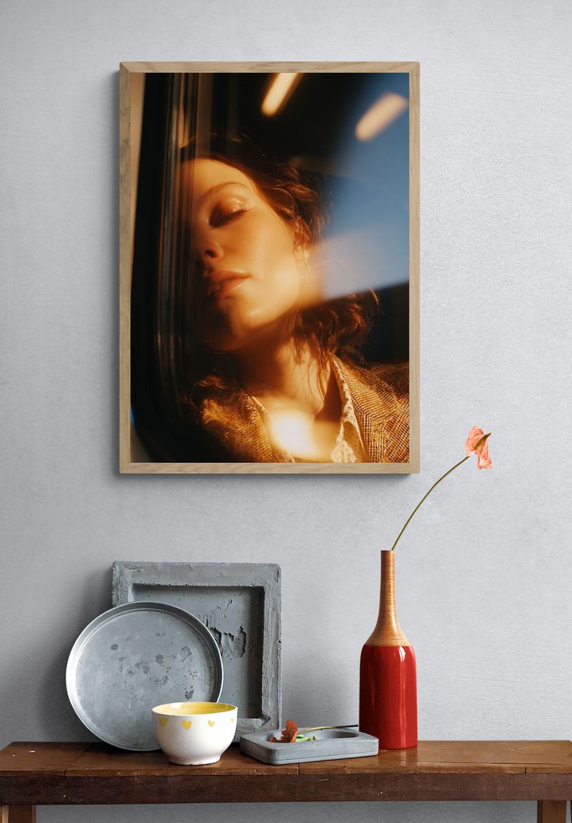 Serene Reflection — Photography Print. — room view 3