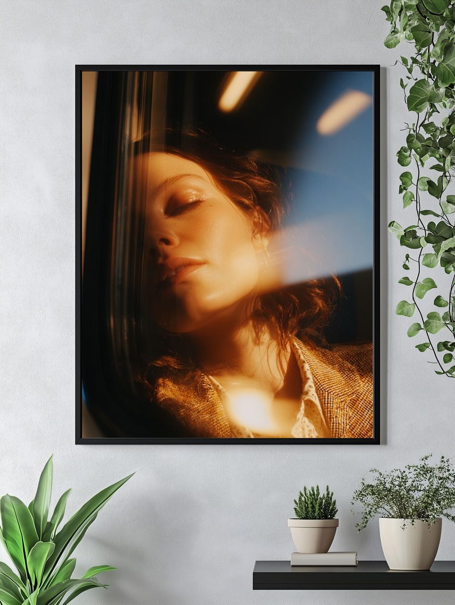 Serene Reflection — Photography Print. — room view 4