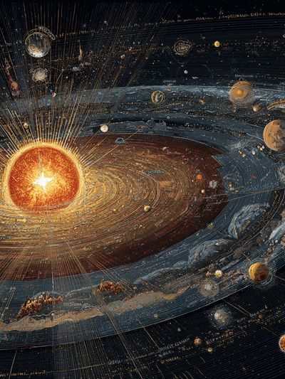 Solar System — Space Print. poster