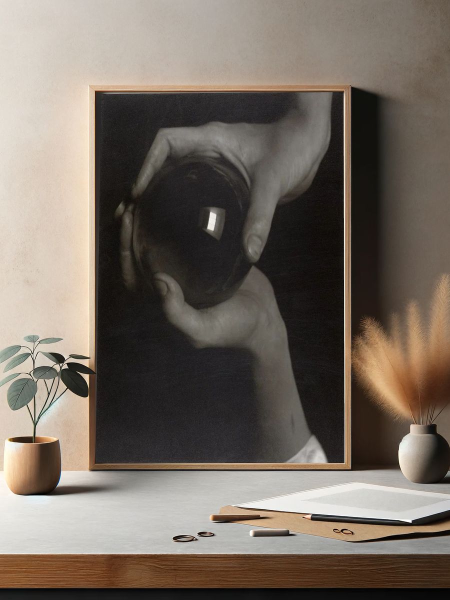 Rebecca Strand by Alfred Stieglitz (1922) — Art Print. — room view 2