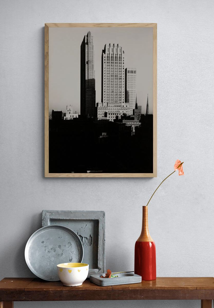 New York Shelton by Alfred Stieglitz (1935) — Art Print. — room view 3