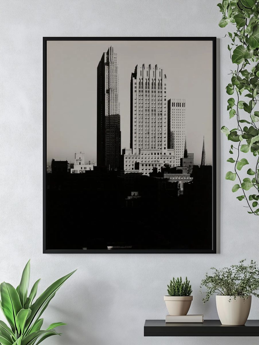New York Shelton by Alfred Stieglitz (1935) — Art Print. — room view 4