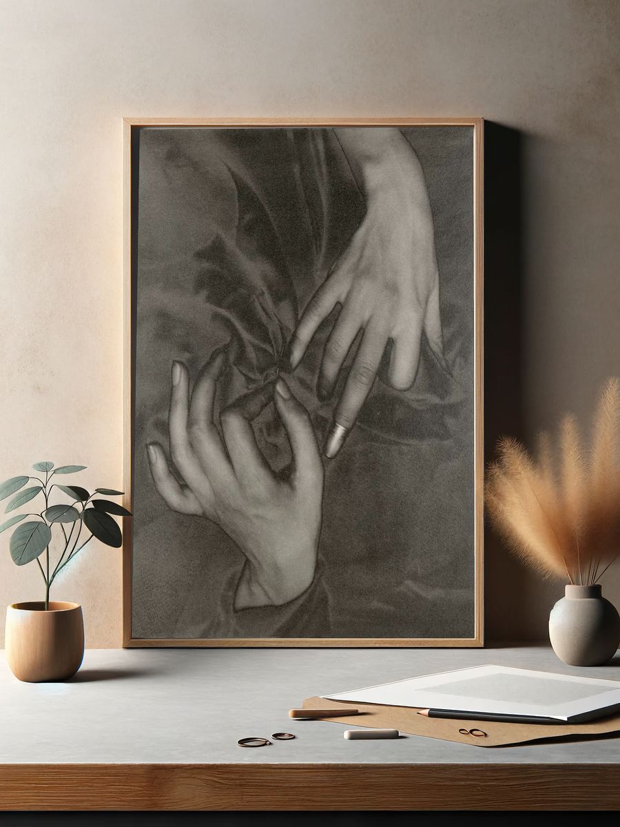Hands Thimble by Georgia O’Keeffe (1919) — Art Print. — room view 2