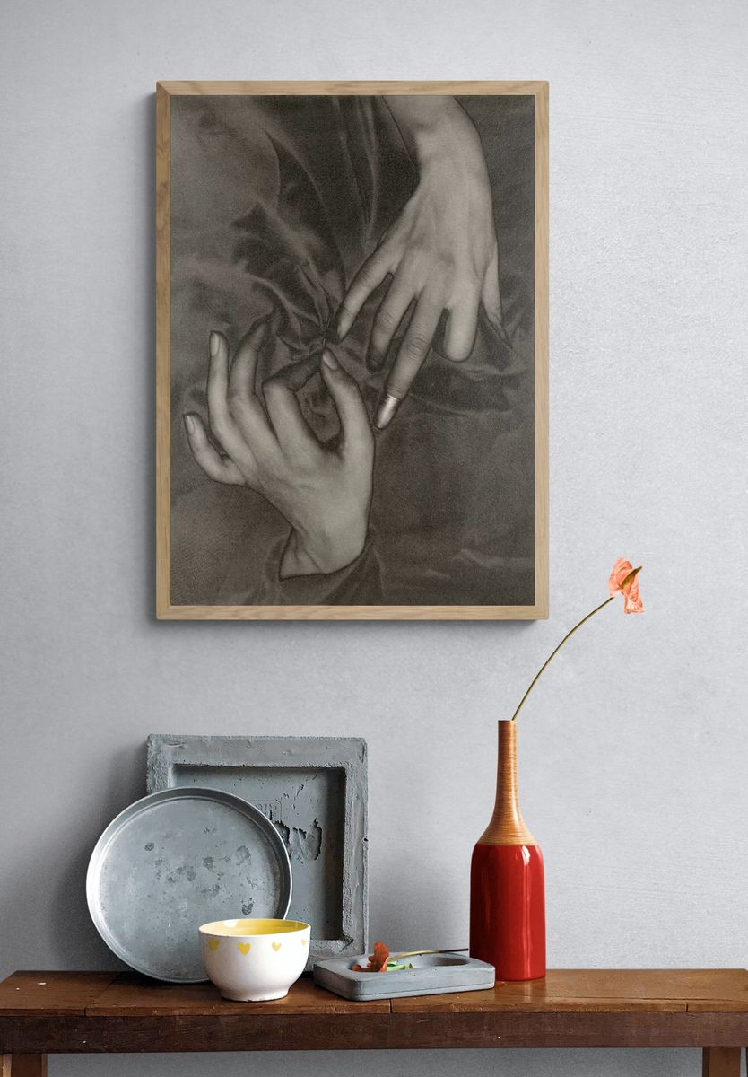 Hands Thimble by Georgia O’Keeffe (1919) — Art Print. — room view 3