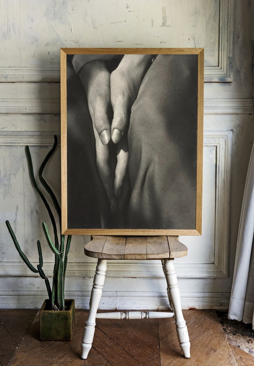 Dorothy Norman by Alfred Stieglitz (1930) — Art Print. — room view 1