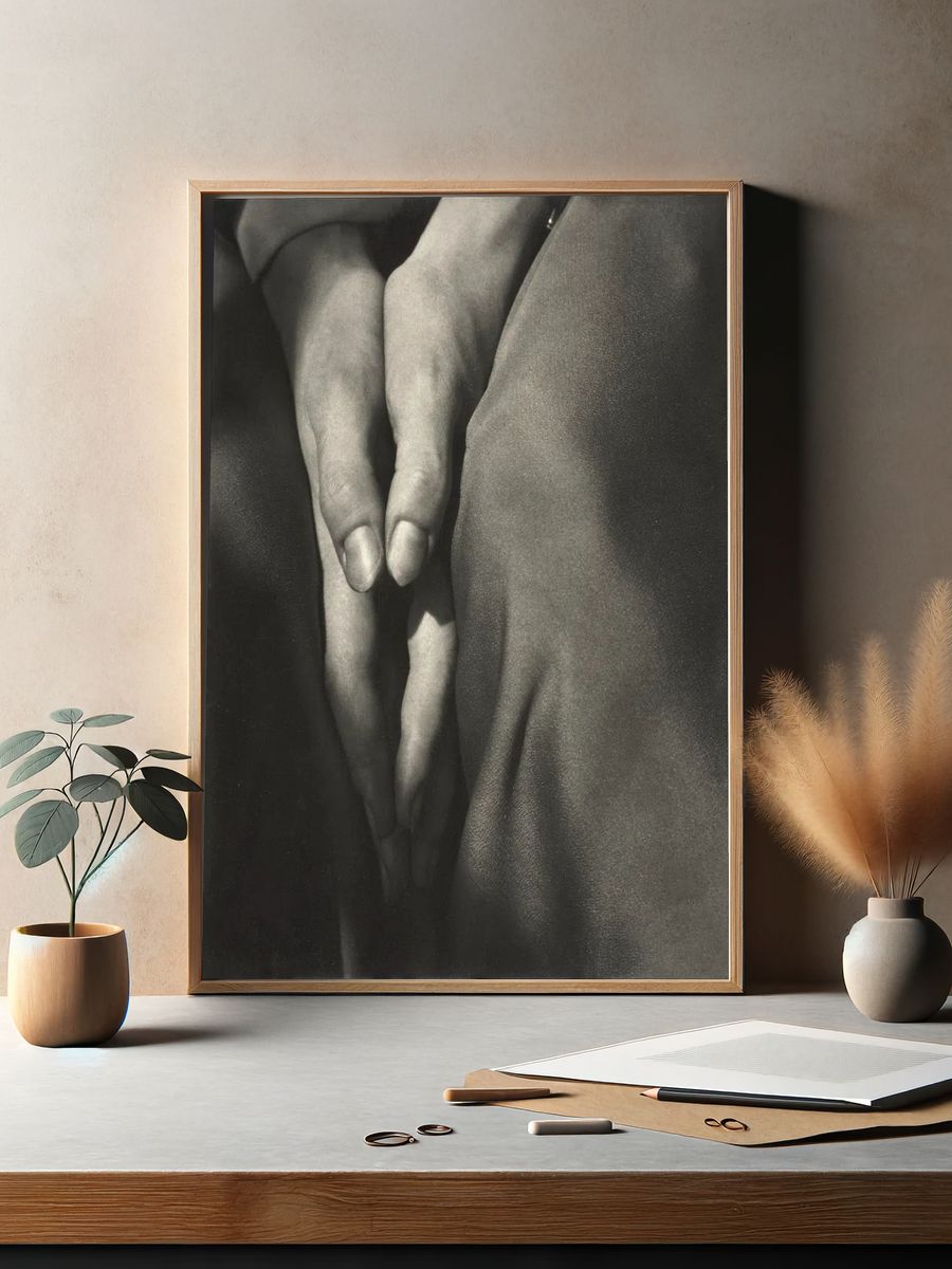 Dorothy Norman by Alfred Stieglitz (1930) — Art Print. — room view 2