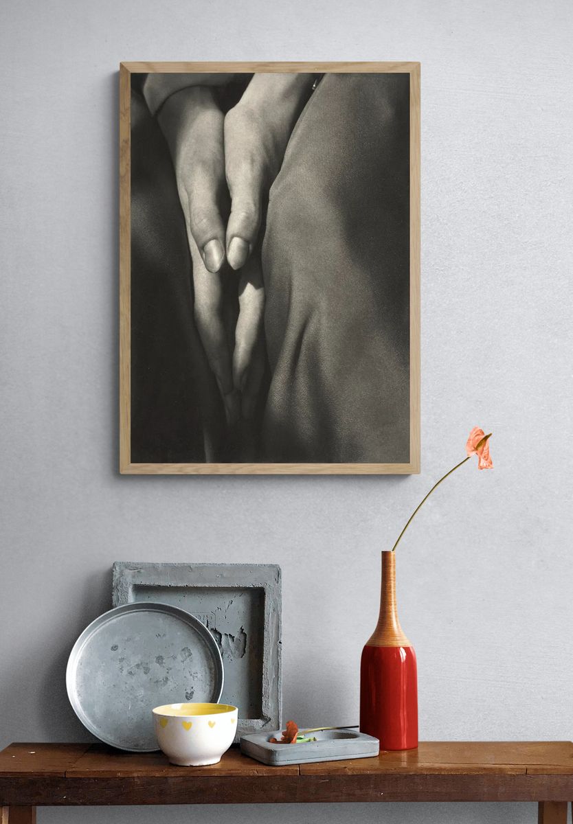 Dorothy Norman by Alfred Stieglitz (1930) — Art Print. — room view 3