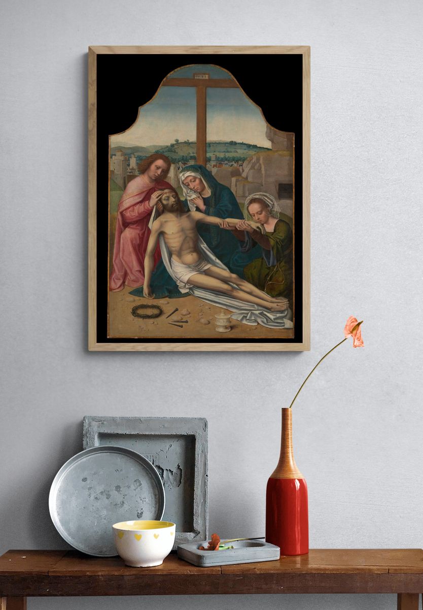 The Lamentation by Ambrosius Benson — Art Print. — room view 3