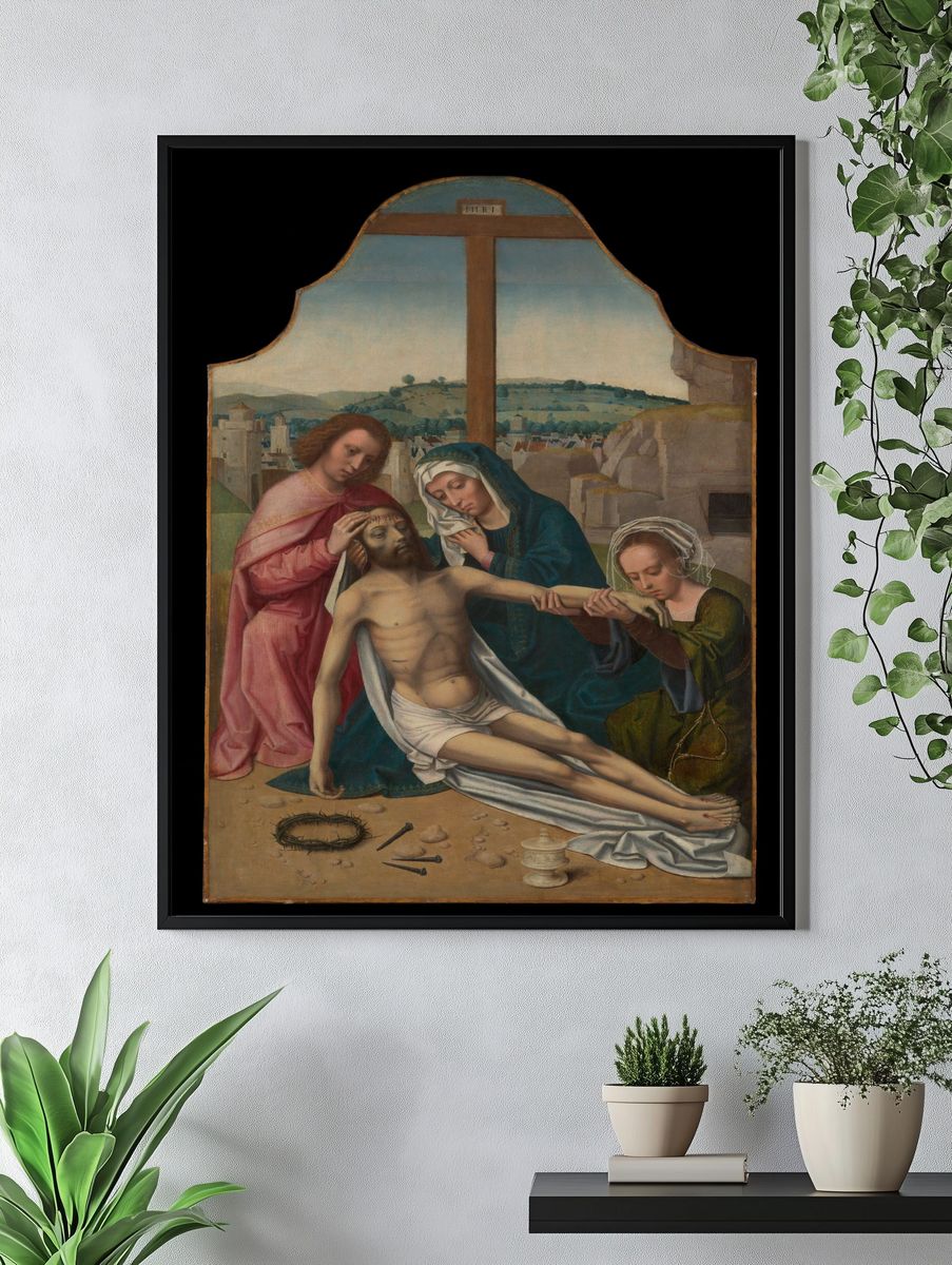 The Lamentation by Ambrosius Benson — Art Print. — room view 4