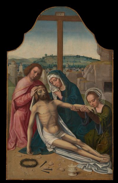 The Lamentation by Ambrosius Benson — Art Print. poster print