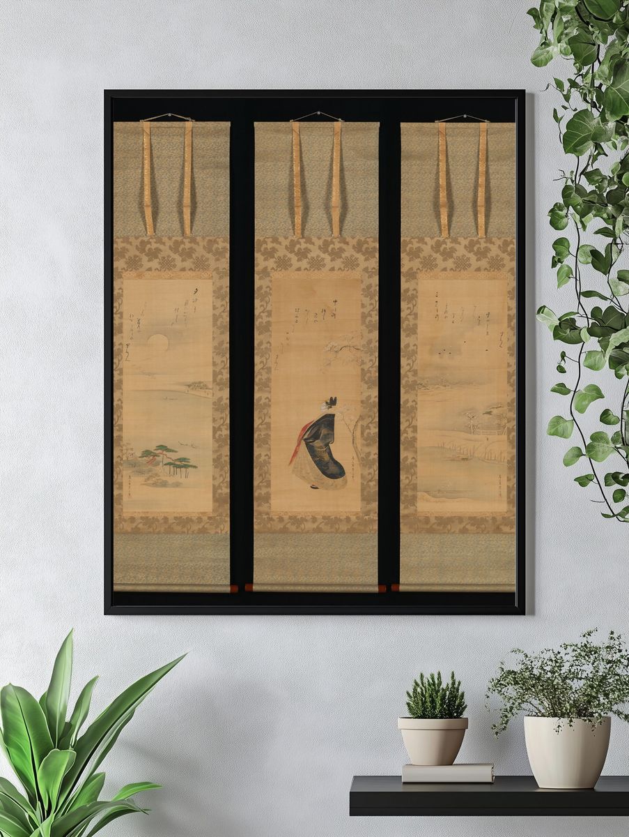 Snow, Moon, and Cherry Blossoms (Yoshiwara in Three Seasons) by…. — room view 4