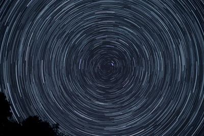 Spiral starry sky. poster print