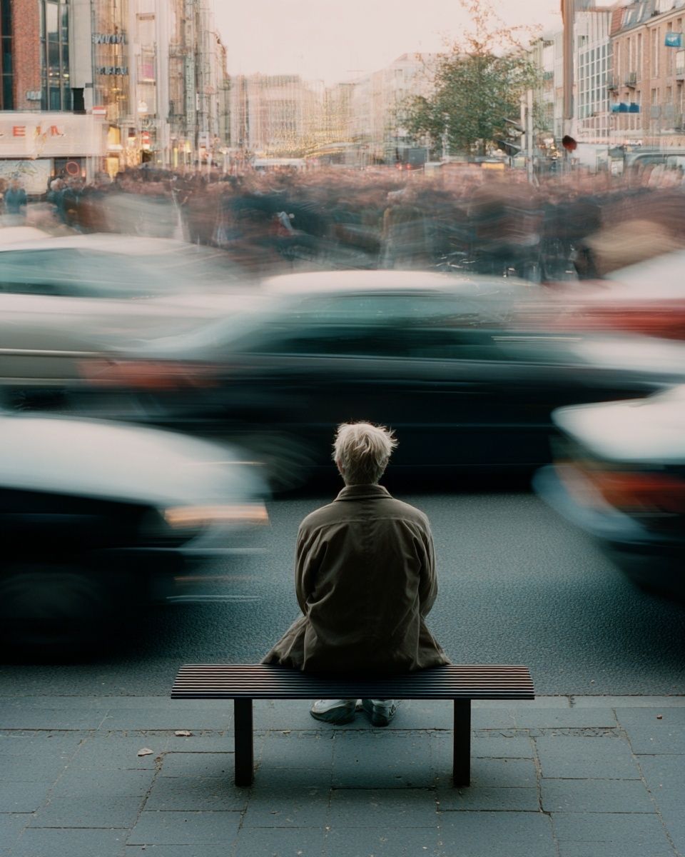 Urban Motion Street Photography Poster. poster detail
